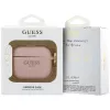 Funda de silicona Guess Glitter Ring para AirPods Pro 3, rosa