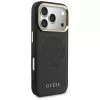 Funda Guess Perforated 4G MagSafe para iPhone 17 Pro, negra