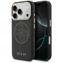 Funda Guess Perforated 4G MagSafe para iPhone 17 Pro Max, negra