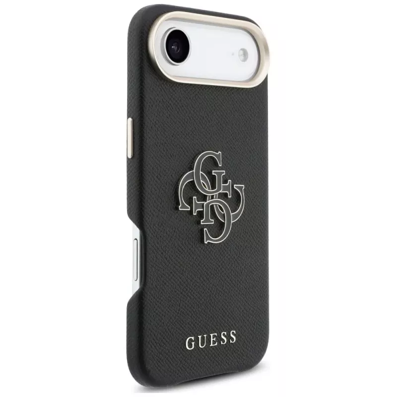 Funda Guess FW Resin Logo para iPhone Air, negra