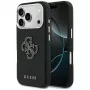 Funda trasera Guess FW Resin Logo para Apple iPhone 17 Pro, negra