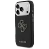 Funda trasera Guess FW Resin Logo para Apple iPhone 17 Pro, negra