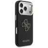 Funda trasera Guess FW Resin Logo para Apple iPhone 17 Pro, negra