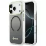 Funda Guess IML Gradient Script Metal MagSafe para Apple iPhone 17 Pro Max, negra