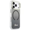 Funda Guess IML Gradient Script Metal MagSafe para Apple iPhone 17 Pro Max, negra