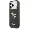 Funda Guess IML 4G Script Metal para Apple iPhone 17 Pro, negra