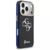Funda Guess IML 4G Script Metal para Apple iPhone 17 Pro Max, azul