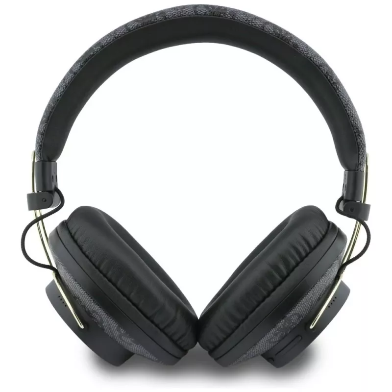 Guess Triangle Logo Auriculares Bluetooth ENC Over-Ear Negro