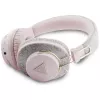 Guess Triangle Logo Auriculares Bluetooth ENC Over-Ear Rosa
