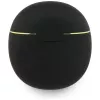 Guess Gold Line Triangle Auriculares Bluetooth TWS con estuche de carga (Negro)