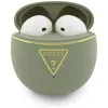 Guess Gold Line Triangle Auriculares Bluetooth TWS con estuche de carga (Khaki)