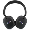 BMW Auriculares Bluetooth Over-Ear con logotipos impresos, Negro