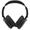 BMW Auriculares Bluetooth Over-Ear con logotipos impresos, Negro