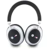 BMW M Carbon Metal Logo Auriculares Bluetooth ENC Over-Ear Plata
