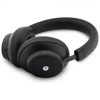 BMW Metal Logo MK Auriculares Bluetooth ENC Over-Ear Negro
