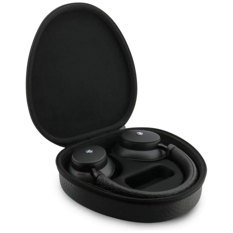 BMW Metal Logo MK Auriculares Bluetooth ENC Over-Ear Negro