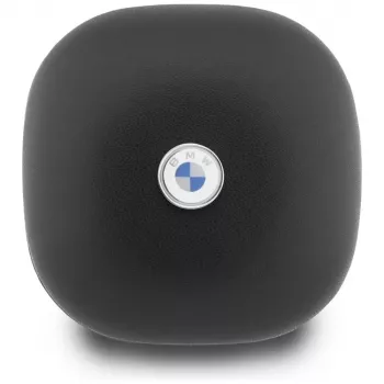 BMW LeatherMetal Logo Auriculares TWS Bluetooth 5.3 ENC Negro