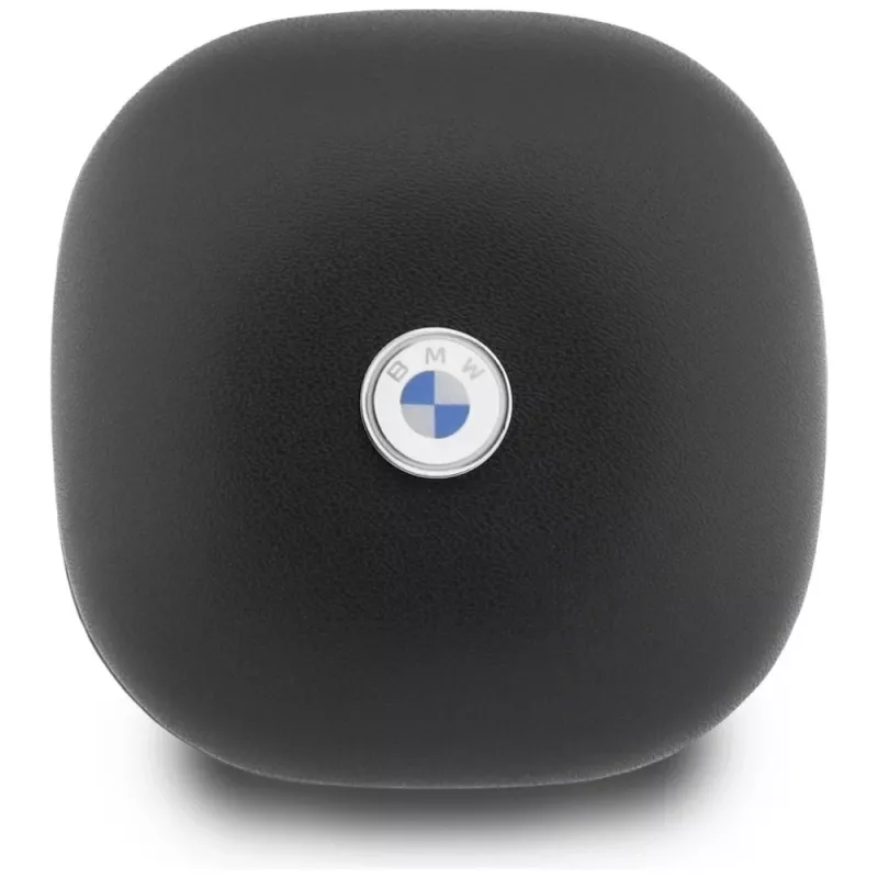 BMW LeatherMetal Logo Auriculares TWS Bluetooth 5.3 ENC Negro