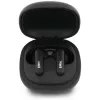 BMW LeatherMetal Logo Auriculares TWS Bluetooth 5.3 ENC Negro
