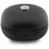 BMW LeatherMetal Logo Auriculares TWS Bluetooth 5.3 ENC Negro