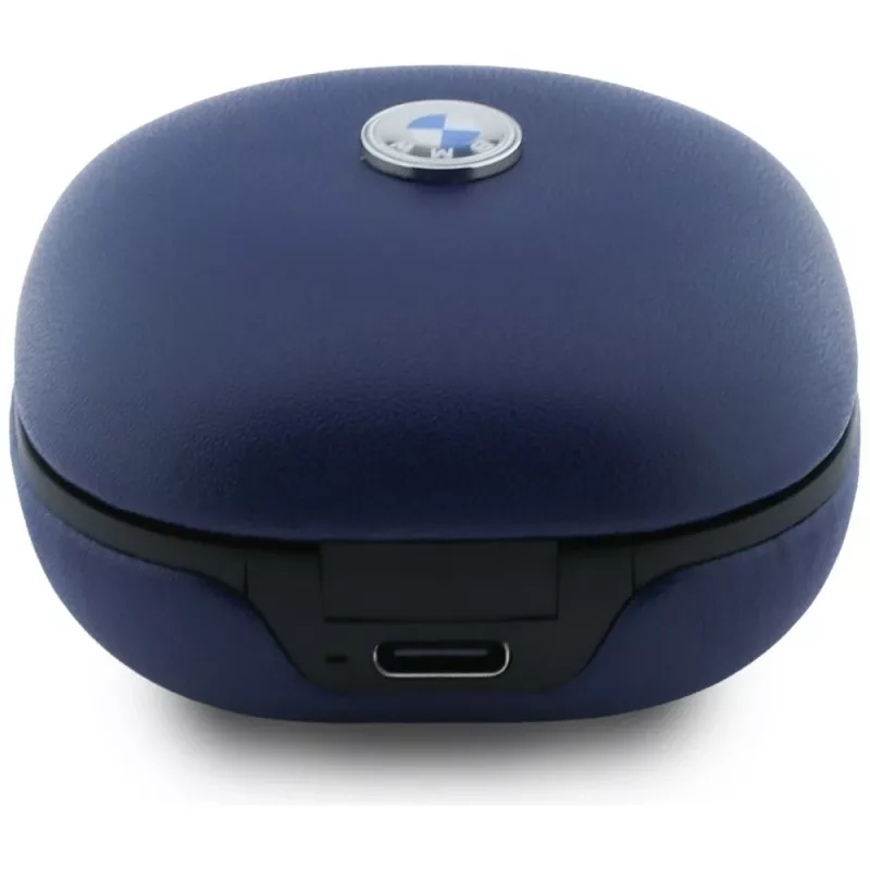 BMW LeatherMetal Logo ENC TWS Bluetooth auriculares azul marino