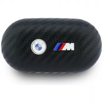 BMW Auriculares TWS Bluetooth Carbon Metal Logo ENC Negro