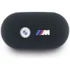BMW M Metal Logo Auriculares TWS Bluetooth 5.1 con ENC - Negro