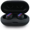 BMW M Metal Logo Auriculares TWS Bluetooth 5.1 con ENC - Negro