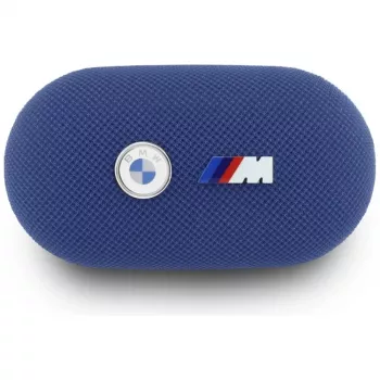 BMW M Metal Logo Auriculares TWS Bluetooth 5.3 con ENC, Azul