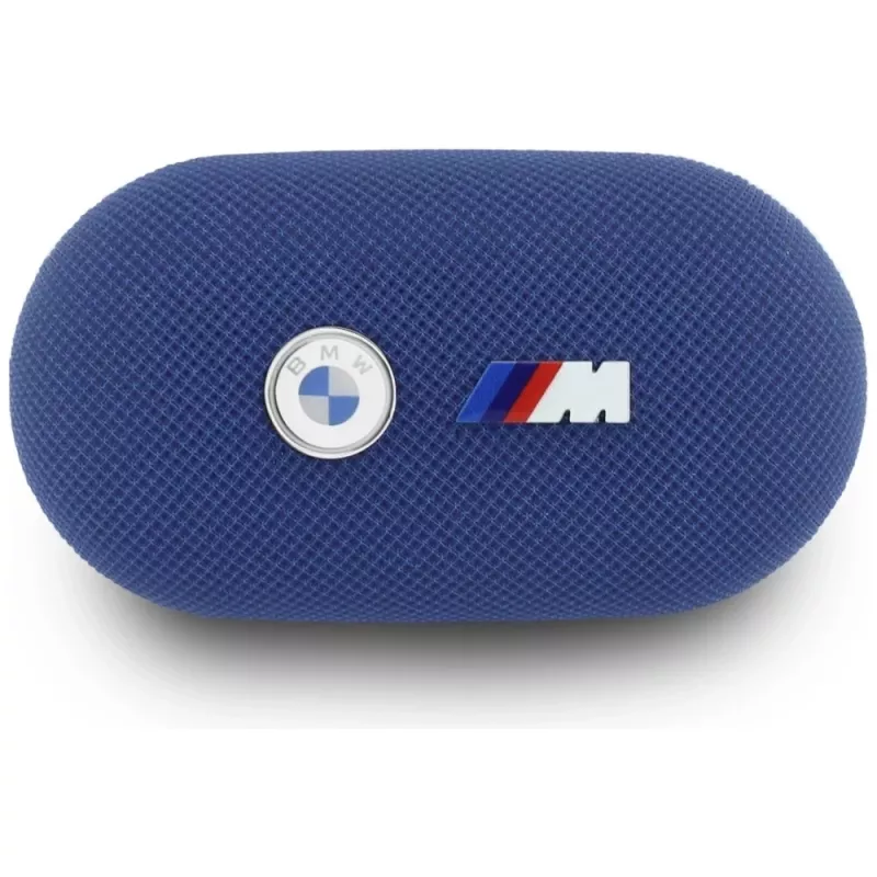 BMW M Metal Logo Auriculares TWS Bluetooth 5.3 con ENC, Azul