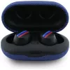 BMW M Metal Logo Auriculares TWS Bluetooth 5.3 con ENC, Azul