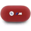 BMW M Metal Logo Auriculares TWS Bluetooth con ENC, Rojo