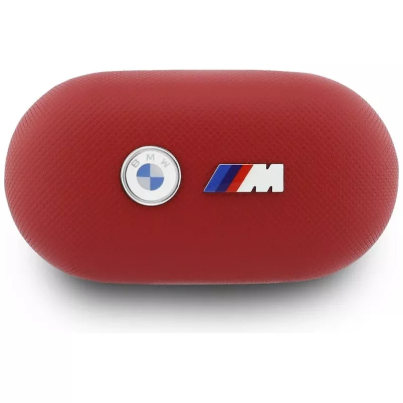 BMW M Metal Logo Auriculares TWS Bluetooth con ENC, Rojo
