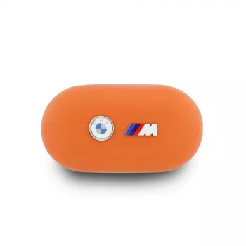 BMW M Metal Logo Auriculares TWS Bluetooth 5.3 con ENC - Naranja