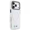 BMW M IML Shockproof Metal Logos Funda MagSafe para iPhone 17 Pro Transparente