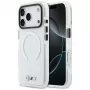BMW M IML Shockproof Metal Logo Funda MagSafe para iPhone 17 Pro Max Transparente
