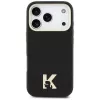 Karl Lagerfeld Karl Head Logo Funda MagSafe para Apple iPhone 17 Pro, Negro