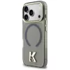 KARL LAGERFELD IML K Head Logo Funda MagSafe para iPhone 17 Pro, Negro