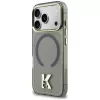 KARL LAGERFELD IML K Head Logo Funda MagSafe para Apple iPhone 17 Pro Max, Negro