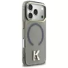 KARL LAGERFELD IML K Head Logo Funda MagSafe para Apple iPhone 17 Pro Max, Negro