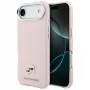 KARL LAGERFELD Karl & Choupette Head Pins Saffiano Funda MagSafe para Apple iPhone Air, Rosa