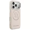 KARL LAGERFELD K Head Point Logo Funda MagSafe para iPhone 17 Pro Max, rosa
