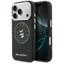 KARL LAGERFELD Point & Choupette Sketch Funda MagSafe para iPhone 17 Pro Max, negra