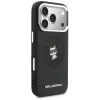 KARL LAGERFELD Point & Choupette Sketch Funda MagSafe para iPhone 17 Pro Max, negra