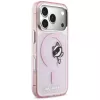 KARL LAGERFELD IML Peekaboo Funda MagSafe para Apple iPhone 17 Pro, rosa