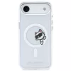 KARL LAGERFELD IML Peekaboo Funda MagSafe para iPhone Air, transparente