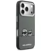 KARL LAGERFELD IML Karl & Choupette Peekaboo Logo Funda MagSafe para Apple iPhone 17 Pro, negra