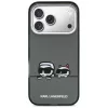 KARL LAGERFELD IML Karl & Choupette Peekaboo Logo Funda MagSafe para iPhone 17 Pro Max, negra