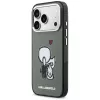 KARL LAGERFELD Karl & Choupette Back Funda MagSafe para Apple iPhone 17 Pro, negra