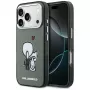 KARL LAGERFELD Karl & Choupette Back Funda MagSafe para iPhone 17 Pro Max, negra